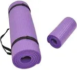 Signature Fitness All Purpose 1/2-Inch Extra Thick High 2 Count, Purple 