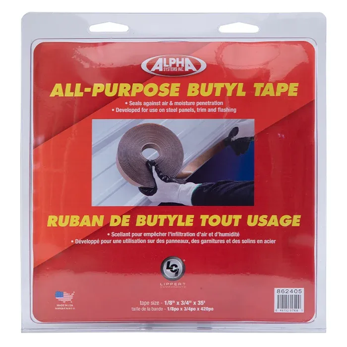 Lippert Q130 1/8" x 3/4" x 35' Butyl Tape [862405]