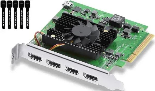 Blackmagic Design DeckLink Quad HDMI PCIe Capture Card