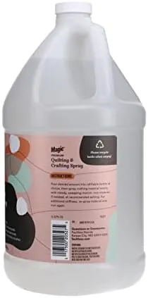 Faultless Magic Premium Quilting &amp; Crafting Spray Refill-1 Gallon