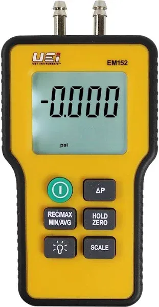 Uei EM152 Dual Differential Digital Manometer