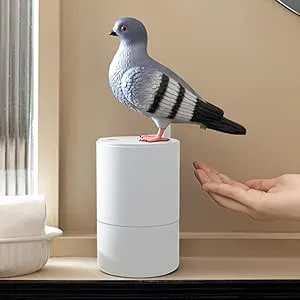 Pigeon Automatic Induction Foam Hand Washer,Pigeon Soap Dispenser,Bird Soap Dispenser,Foam Dispenser Automatic Touchless,Hand Sensor Soap,Pigeon Automatic Foaming Soap Dispenser,Bathroom Accessories(G