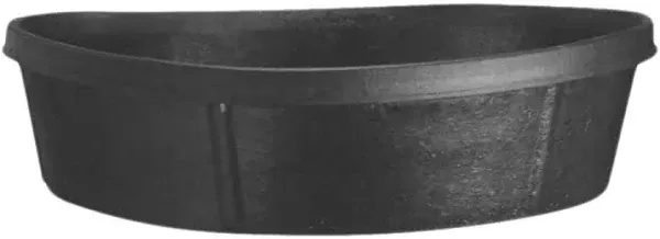 Fortex 3 Gallon Rubber Feed Pan