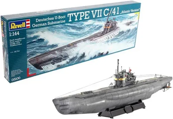 Revell-Germany Deutsches U-Boot Type VII C/41 &#039;Atlantic Version&#039; - Plastic