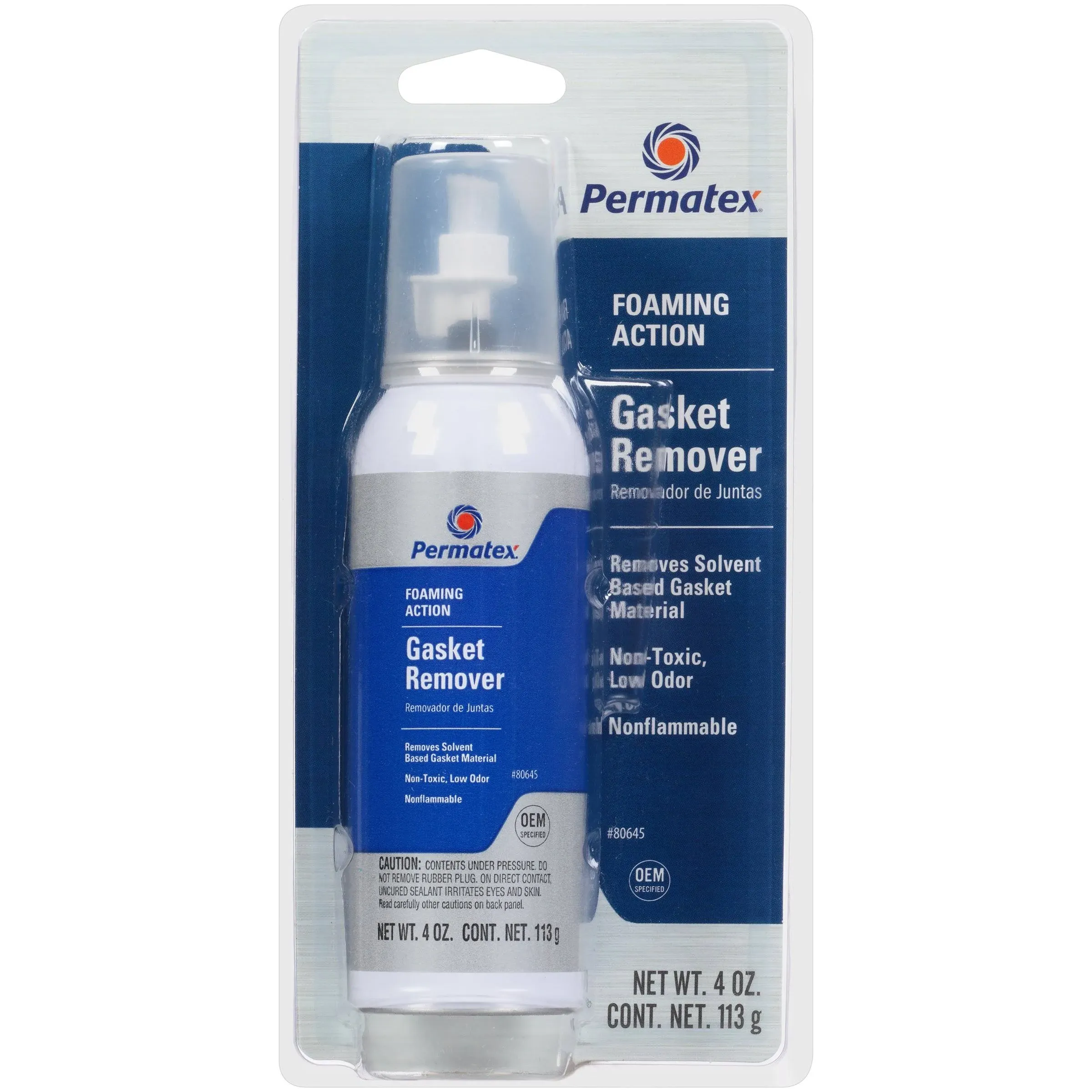 Permatex 80645-6PK Low VOC Gasket Remover, 4 oz. (Pack of 6)