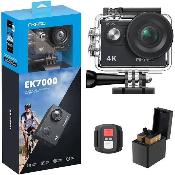 Restored Akaso EK7000 Action Camera Ultra HD