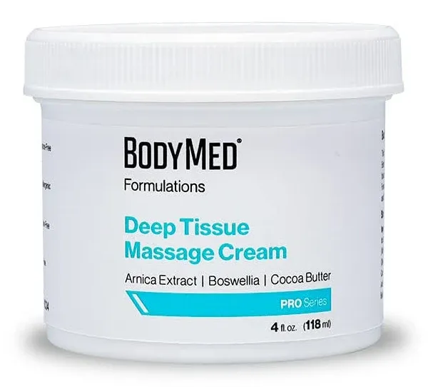 BodyMed Formulations Deep Tissue Massage Cream Fragrance-Free