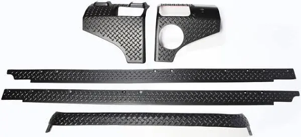 Rugged Ridge Body Armor Kit for Jeep Wrangler TJ