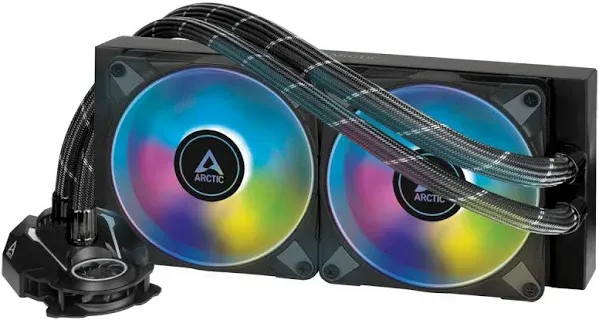 *FACTORY UPGRADED* Arctic Liquid Freezer II 240 A-RGB AIO RGB Liquid CPU Cooler