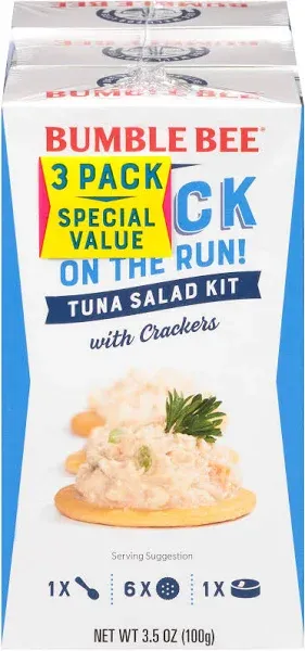 Bumble Bee Snack on Tuna Salad Crackers