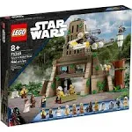 LEGO Star Wars A New Hope Yavin 4 Rebel Base, Star Wars Playset with a Command Room, Medal Ceremony Stage, Y-Wing Starfighter, 12 Star Wars Figures and More, Fun Gift for Kids Ages 8 and Up, 75365