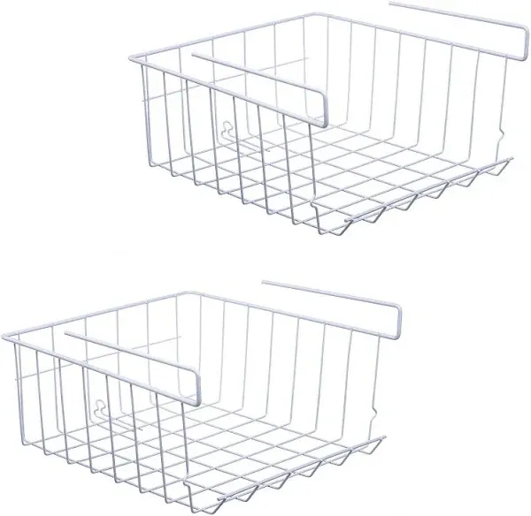 ASTOTSELL Under Shelf Storage Basket 2-Pack