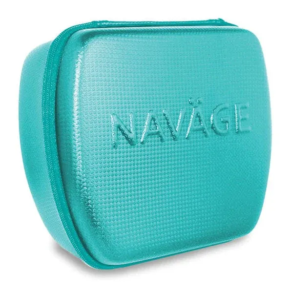 Navage Black Travel Case - Safety Case For Navage Nasal Irrigation System - Anti-Scratch Protector - Travel Storage Case & Nose Cleaner Organizer for Navage Nose Cleaner and 12 SaltPods (Black)