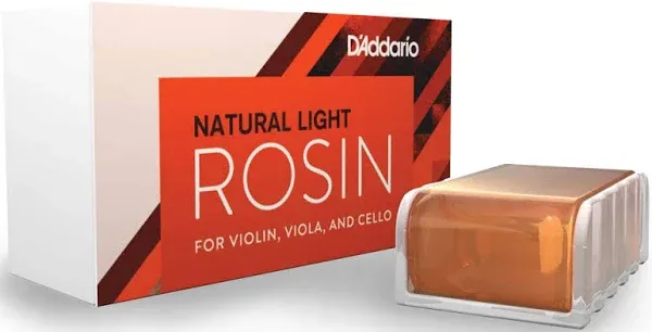 D'Addario Violin Rosin - Cello Rosin - Natural Rosin Violin, Light