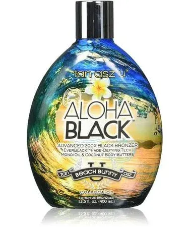 Tan Asz U ALOHA BLACK Advanced 200X Black Bronzer