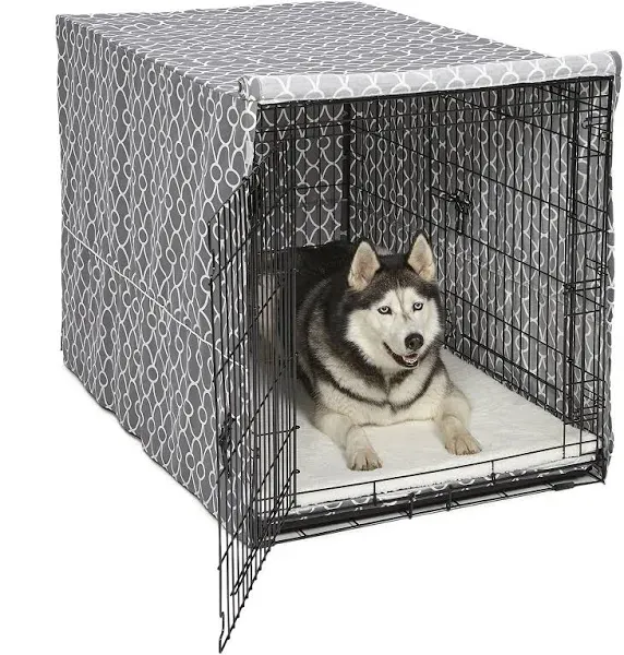 MidWest Dog Crate Cover, Privacy Dog Crate Cover Fits MidWest Dog Crates,