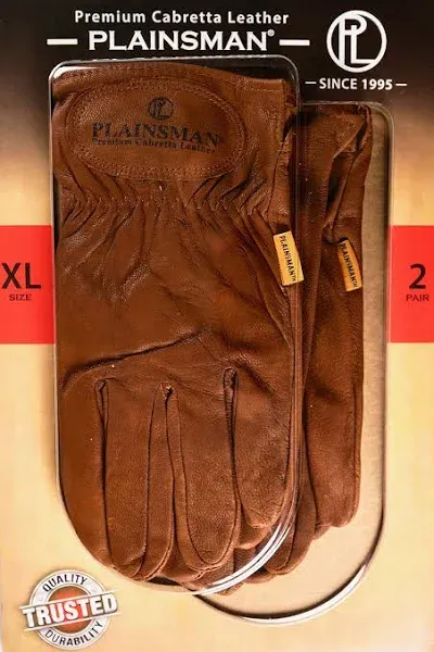 Plainsman Premium Cabretta Leather Gloves