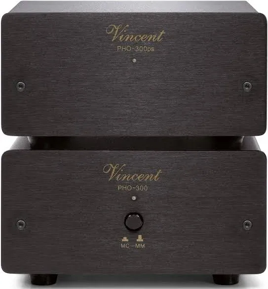 VINCENT PHO-300 PHONO PREAMP SILVER NEW