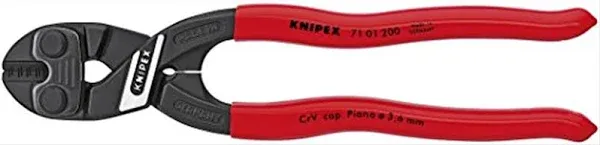 Knipex 71 01 200 SBA 8 in. Mini Bolt Cutter