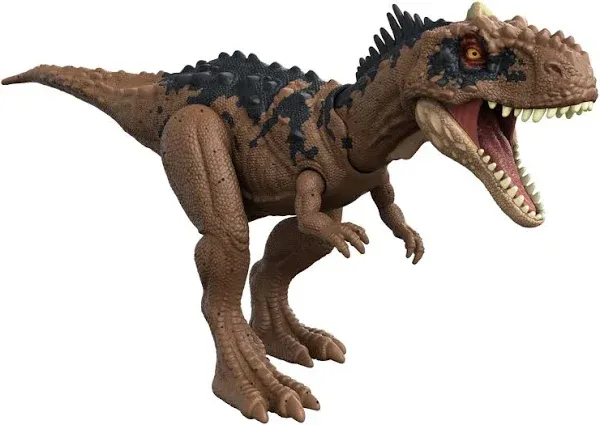 MATTEL JURASSIC WORLD DOMINION ROAR STRIKERS RAJASAURUS FIGURE NEW FAST SHIPPING