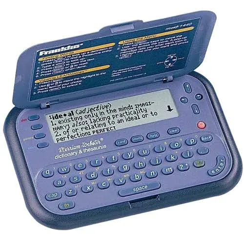 Franklin MWD-1440 Dictionary and Thesaurus with Bookman II