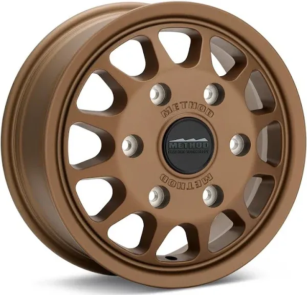 Method MR703 17x8.5 0mm Offset 5x5 71.5mm CB Gloss Titanium Wheel