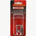 Janome Acufeed Quilt Piecing Foot(Twin) for #202125004 9mm Max with Dual Feed