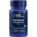 Life Extension Pyridoxal 5'-Phosphate Caps, 100mg - 60 vcaps