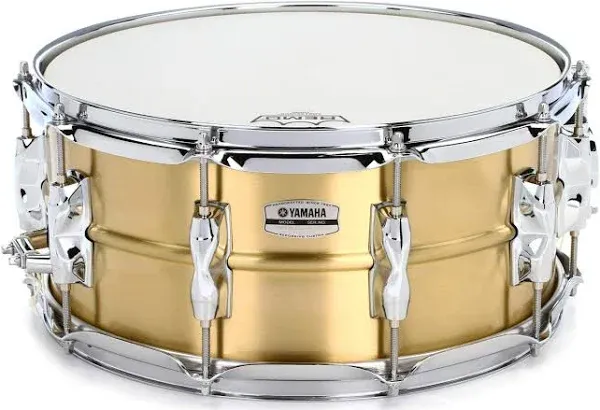 Yamaha Recording Custom Brass Snare Drum, 14"x6.5"