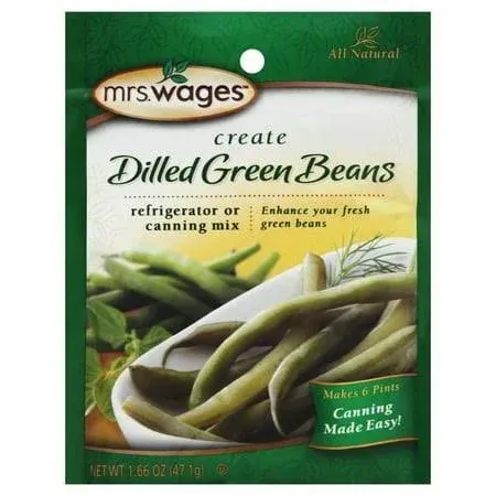 Mrs. Wages Dilled Green Beans Refrigerator or Canning Mix