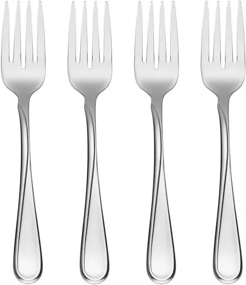 Oneida Flight Reliance Stainless Flatware Set of 4 Salad Forks