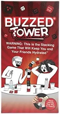 Buzzed Tower Party Game - NEW SEALED