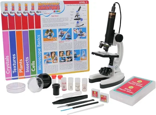 AmScope Kid's Premium 85+ Piece Microscope