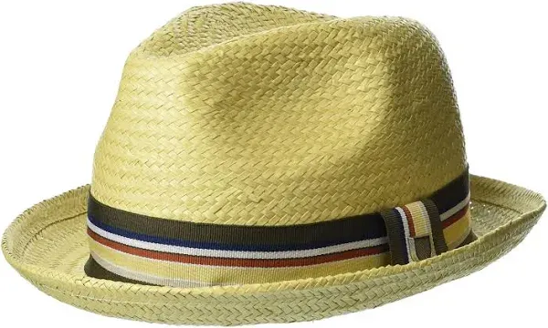 Castor Toyo Straw Fedora Hat - Tan