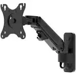 Monoprice Workstream by Adjustable Gas Spring 1-Segment Wall Mount for Monitors Up to 27in