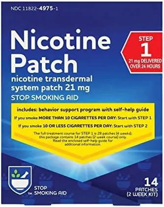 Rite Aid Step 1 Nicotine Transdermal System Patch