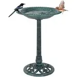 ZenStyle Sitting Pair Bird Bath Pedestal