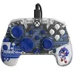 PDP REALMz Wired Xbox Controller Licensed for Series X|S, Xbox One, Windows 10/11 PC, LED Lighting Collectible Sonic Superstars, Programmable Buttons/Triggers, PC Control Hub App: Sonic Speed