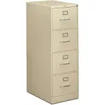 HON 4-Drawer 26.5" Deep Vertical File Cabinet, Legal Size