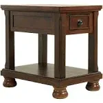 Ashley Porter Chairside End Table Brown