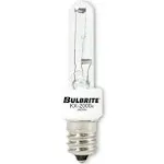 Bulbrite Pack of (2) Dimmable T3 Candelabra (E12) Krypton Bulb - 60 Watt - Clear