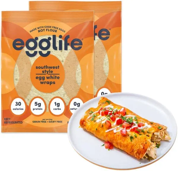 Egglife Original Egg White Wraps (6 oz, 6 ct)