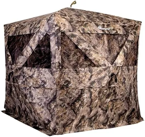 New Ameristep Pro Series Insulated Thermal Hunting Blind 4 Person Mossy Oak