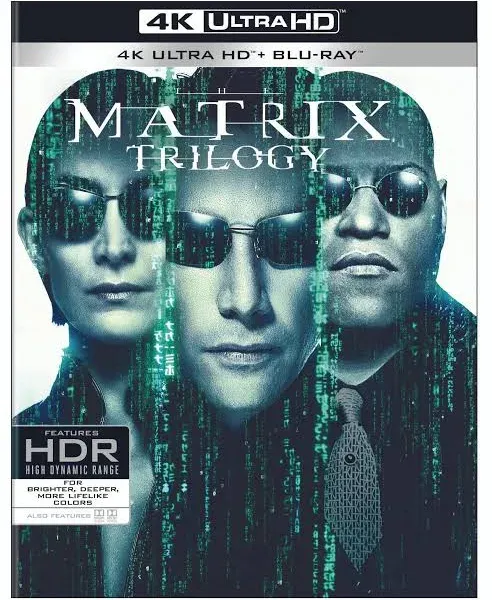 BRUHD,BLU-RAY - Matrix Trilogy (1 Blu-ray) [Region Free] [Blu-ray]