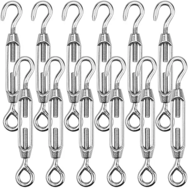 Qenfties M4 Hook & Eye Turnbuckle