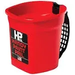 Handy Paint Pail Holds 32-fl oz of Paint or Stain Efficient for Clean-Ups and Quick Color Changes with Integrated Magnetic Brush Holder