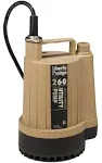 Liberty Pumps - 260 - 1/6 HP Submersible Utility Pump