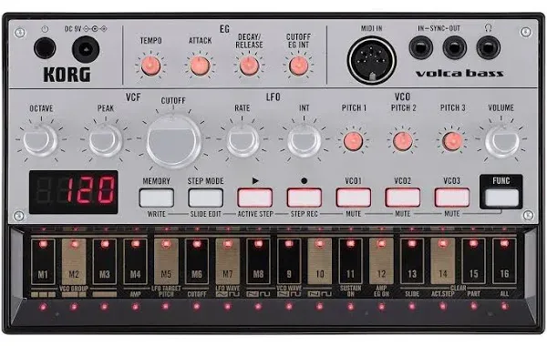 Korg Volca Bass Analog Bass Machine