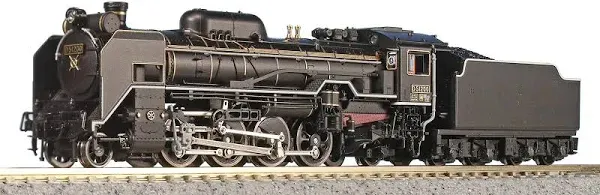 Kato N Gauge D51_200_2016_-_8_Railway Train Steam Locomotive