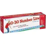 Learning Resources 0-30 Number Line Floor Mat Blue 22 L X 1 W ft NEW IN BOX